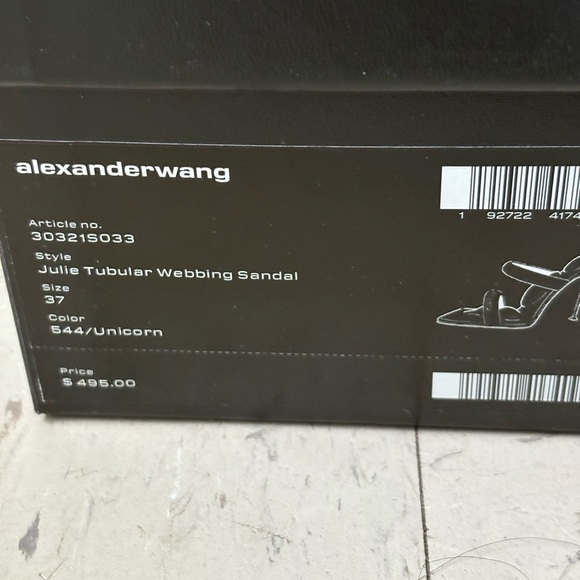 Alexander Wang Lavender Strappy Heels - Picture 5 of 7